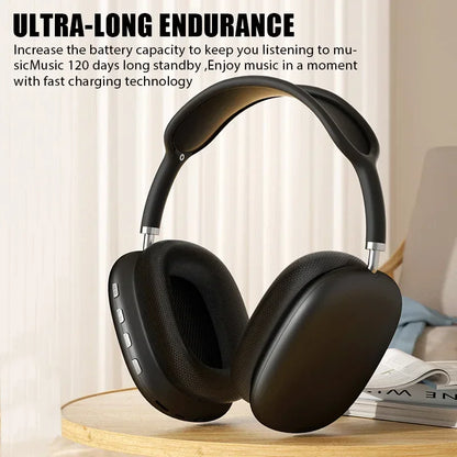P9 Pro Air Max 5.1 Wireless Bluetooth Headphones Noise Cancelling Mic Pods Over Ear Sport Gaming