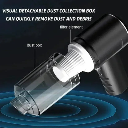 Xiaomi 2900000 PA Car Vacuum Cleaner USB Charging Powerful 4 in1 Clean Machine Wireless Blowing Suction Portable Vacuum Cleaner