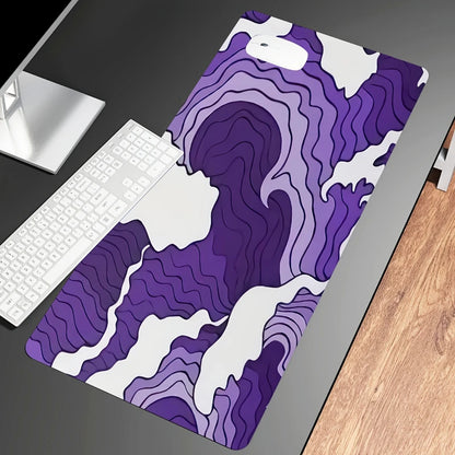 Mouse Pad Gaming Mouse Pad With Non-Slip Rubber Base And Stitched Edge Perfect For Office Home Laptop Great Gift Idea
