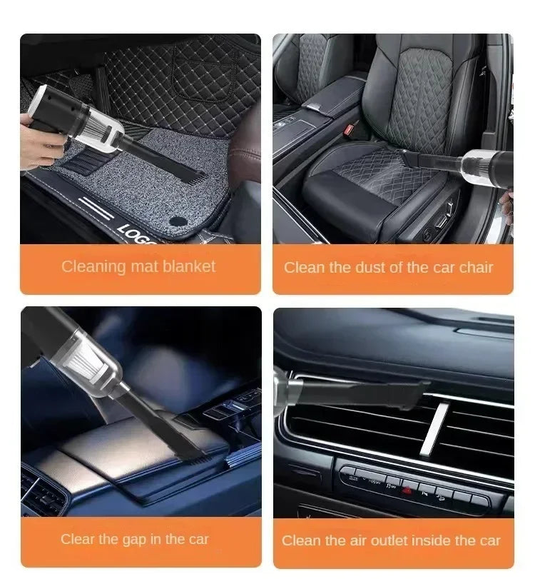 Xiaomi 2900000 PA Car Vacuum Cleaner USB Charging Powerful 4 in1 Clean Machine Wireless Blowing Suction Portable Vacuum Cleaner